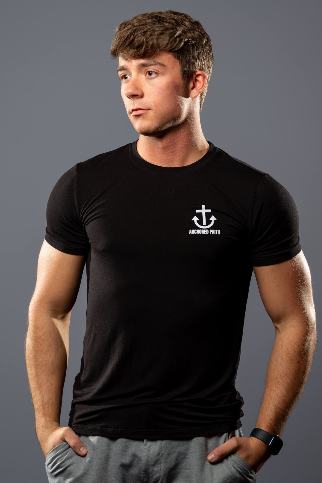 Men's Bamboo Eco-Friendly T-Shirt Moisture Wicking – Anchored Faith, LLC